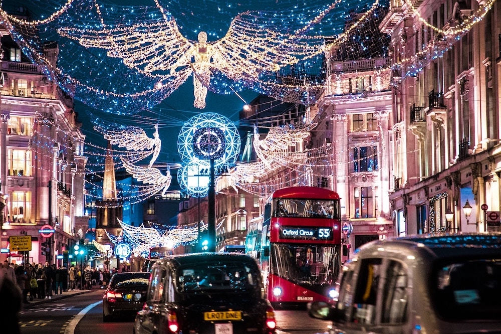 London Regent Street Christmas lights