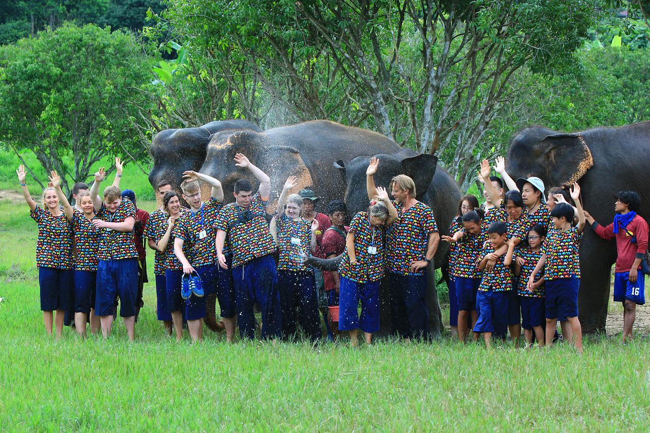 Elephant sanctuary Chiang Mai