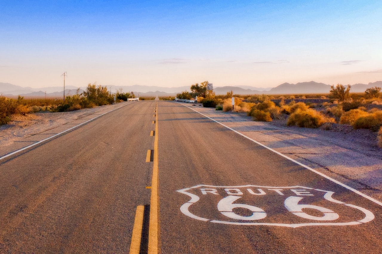Route 66 road