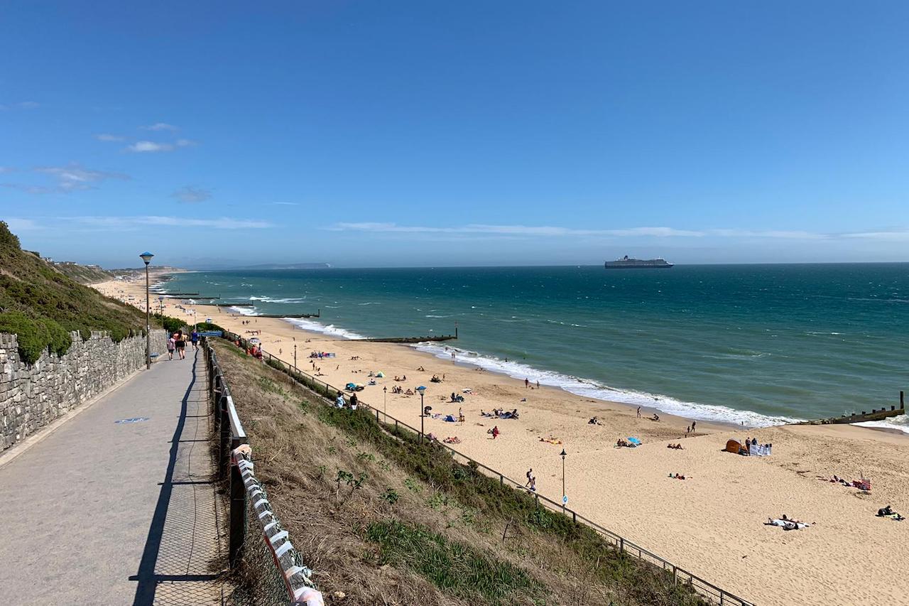 Bournemouth beach