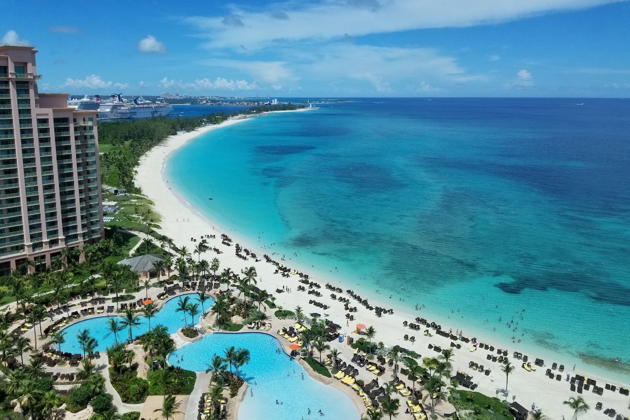 Bahamas beach resort